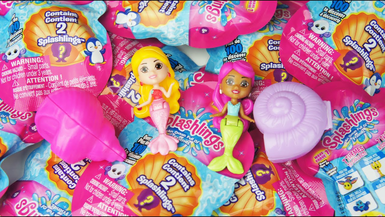 Splashlings Wave 1 Blind Bags Opening Any Ultra Rares?!