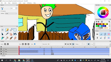 Combining animations - Pencil 2D