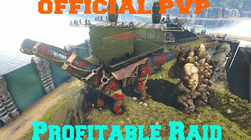 Tek Base Raid & Insane Loot! - Official PVP (E11) - ARK Survival