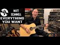 Everything you want matt scannell vertical horizon acoustic 102920