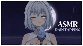 ☔ [ASMR] 1 HOUR Rain  Silent Tapping | No Talking