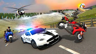Cop Duty US Police Bike Chase - Police Motorcycle Simulator - Android Gameplay. screenshot 4