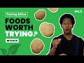 African Food Worth Trying: Malawi &#39;Mtedza&#39; cookie Tasting &amp; Reactions | TA #4.3