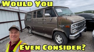 IAA Walk Around  Let’s Power Tour This GMC G20 Van!