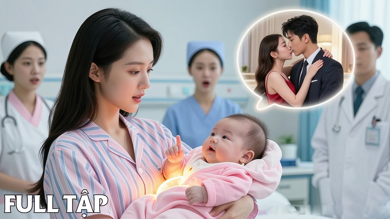 Tiểu Phúc Tinh có siêu năng lực, vừa chào đời đã tố cáo bố ngoại tình và cái kết