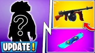 *NEW* Fortnite Update! | 7.41 Item, Drum Gun, 3 Secret Skins, Map!