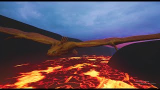 Flying in the Lava Lands- Day of Dragons Public Test