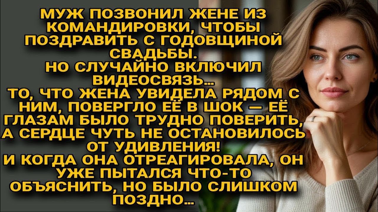 МУЖ ВКЛЮЧИЛ ВИДЕОЗВОНОК ИЗ КОМАНДИРОВКИ, И ЖЕНА УВИДЕЛА РЯДОМ С НИМ ТО, ЧТО РАЗБИЛО ЕЙ СЕРДЦЕ