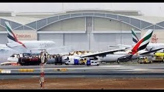 Unseen & Shocking Footage of Emirates Plane Crash Landing at Dubai Airport !