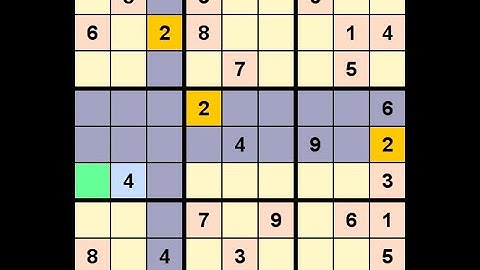 How to Solve New York Times Sudoku Hard October 18, 2022