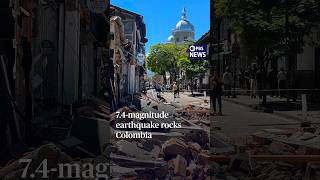 7.4-magnitude earthquake rocks Colombia
