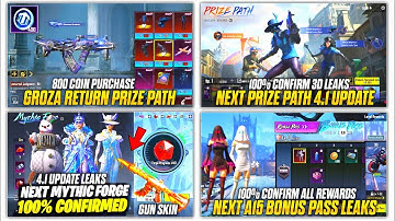 😱 NEXT PRIZE PATH 4.1 PMGC 🔥 | NEXT MYTHIC FORGE 4.1 💥 | A15 BONUS PASS 🎁 | CYBER WEEK MYTHIC & GUN