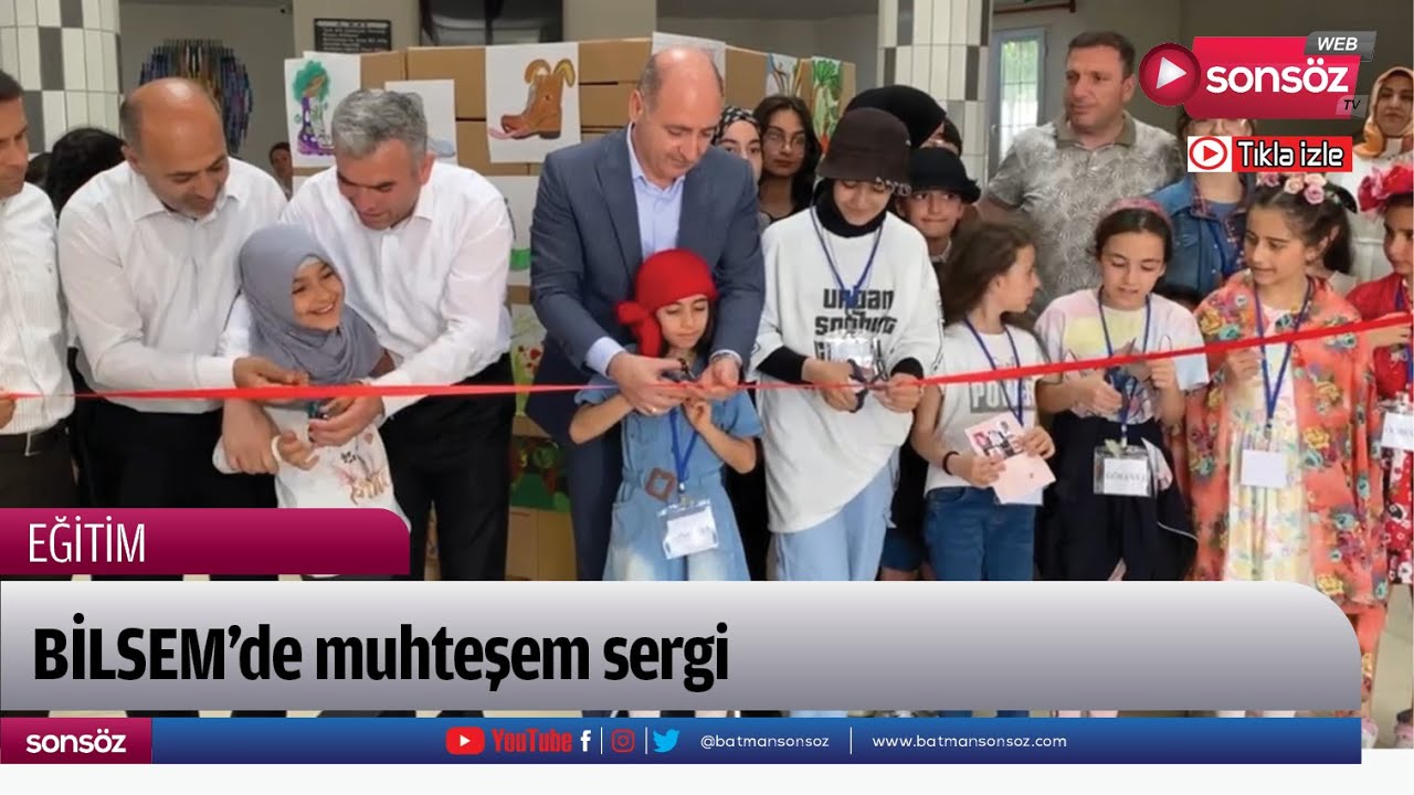 BİLSEM&rsquo;de muhteşem sergi