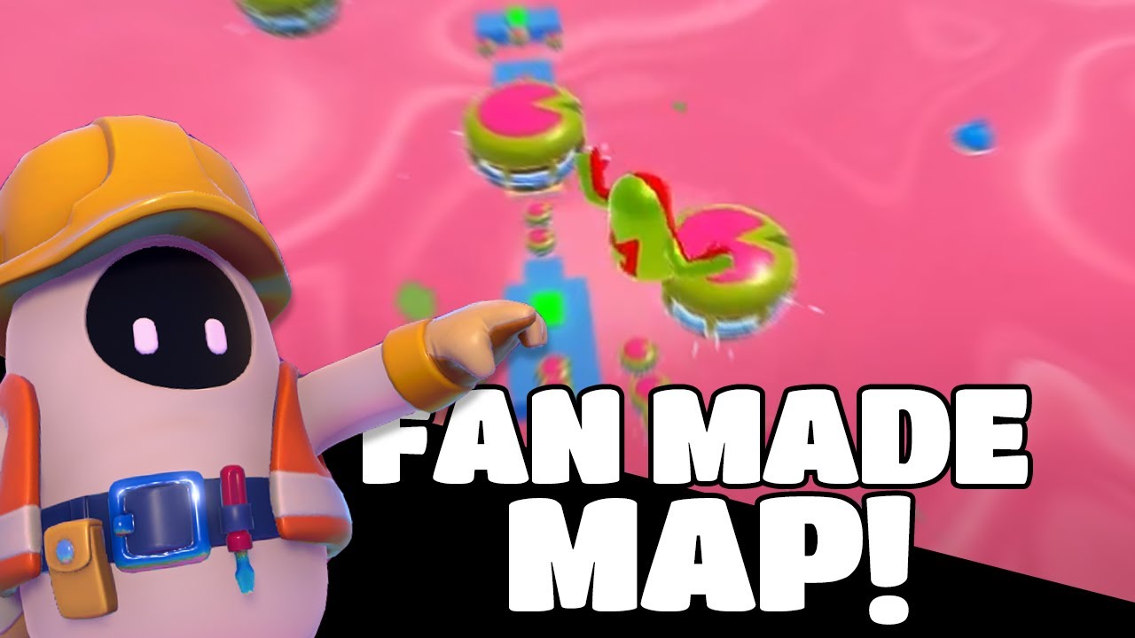 My First FAN MADE Fall Guys Map! (Fall Factory) - YouTube