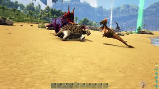 Raptor gets destroyed by 2 turtles and a trike