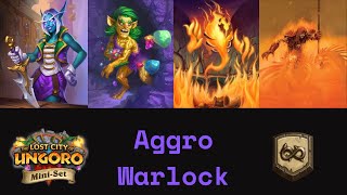 Aggro Warlock, New And Interesting Deck Hearthstone Wild