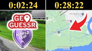 คนที่เก่ง GOOGLE MAP ที่สุดในโลก | GEOGUESSR WORLDCUP 2023 REACTION