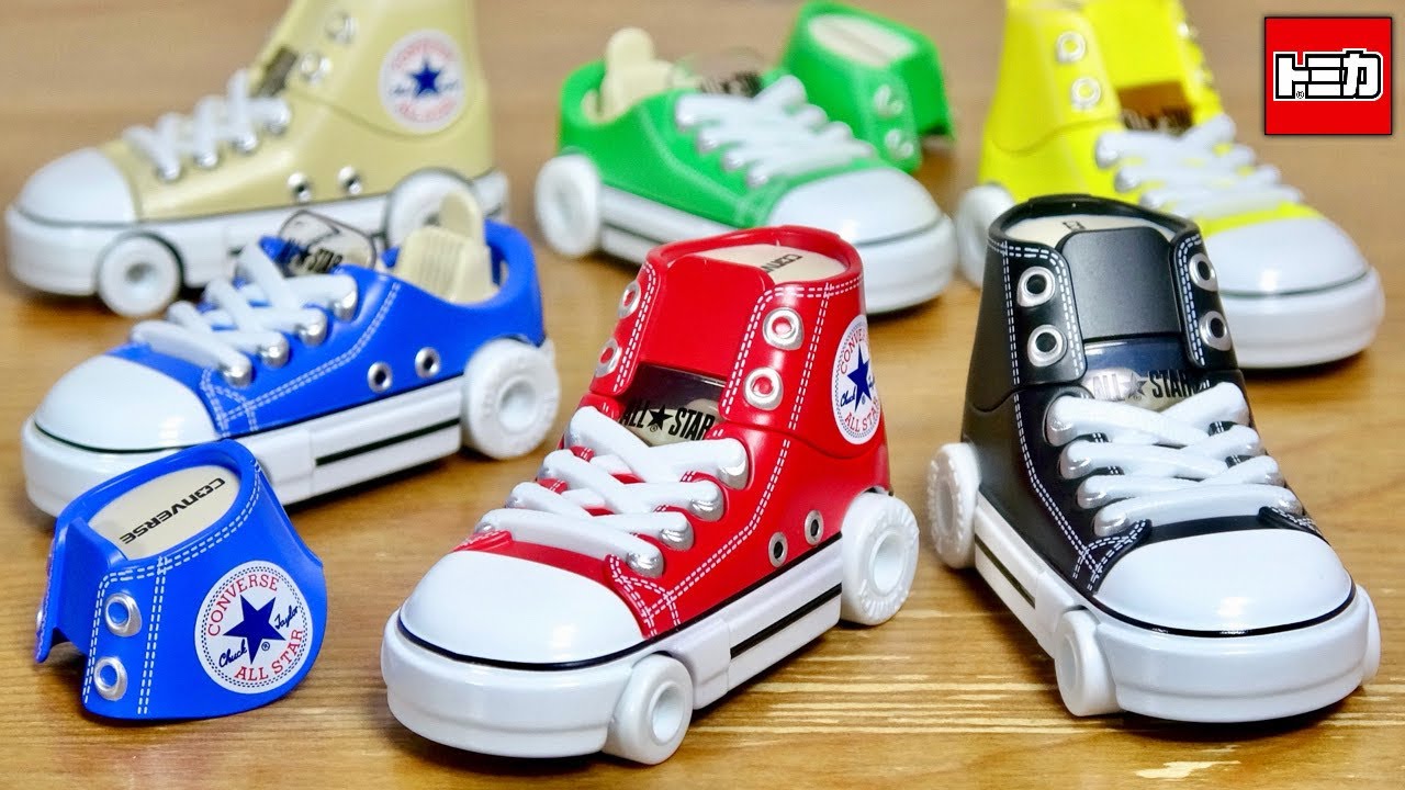 Can You Believe This Toy Car?! Converse Sneakers Are Now Tomica