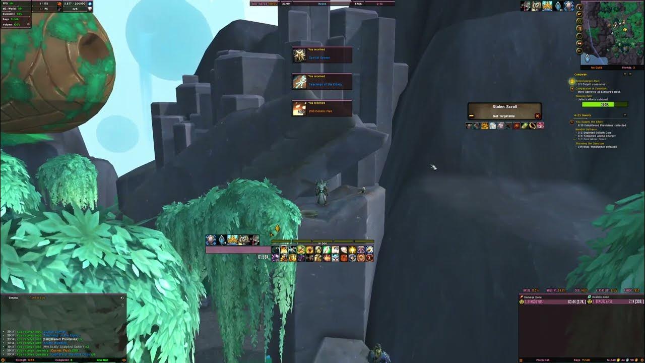 Stolen Scroll World of Warcraft Treasure WoW YouTube