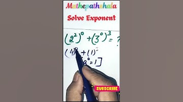 Nice Exponential Expression Simplification | Simplify Exponent Expression |Solve Exponent Expression