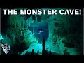 EXTREME DIVING -  Cave diving in a giant cave... Welcome to another world!