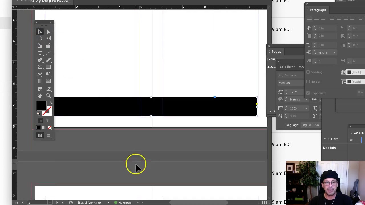 Booklet setup YouTube