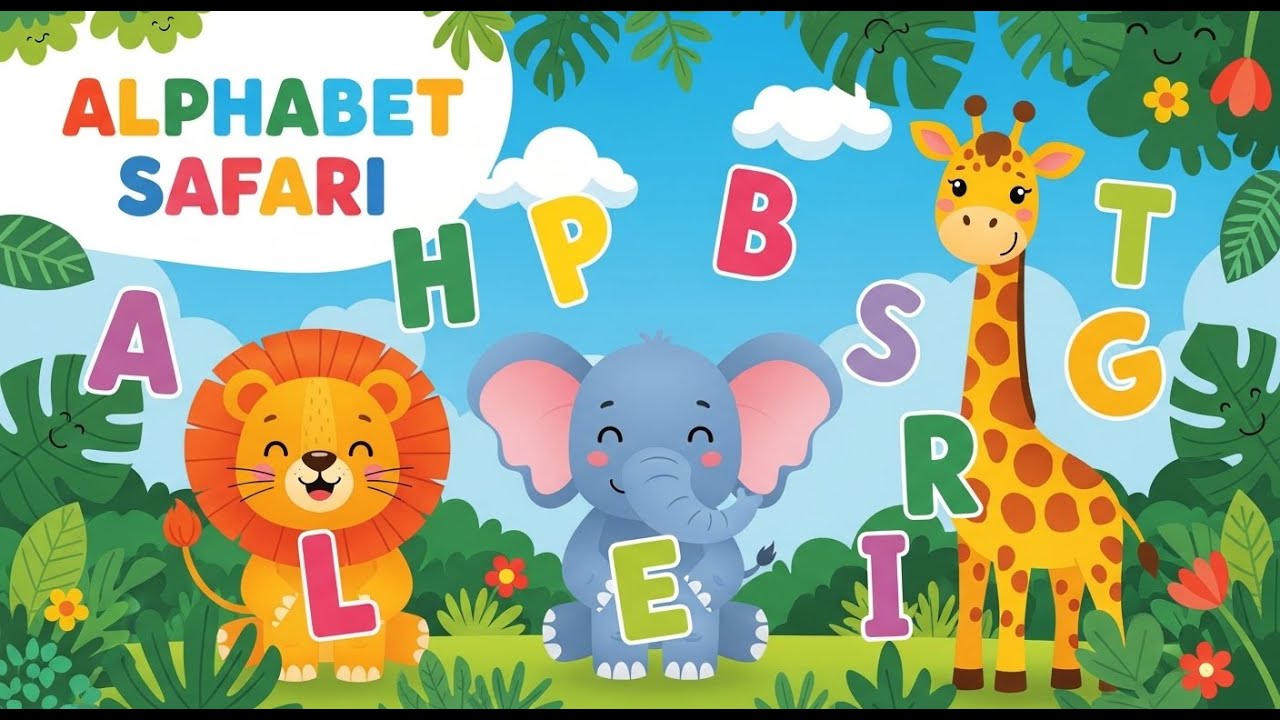 Alphabet Safari Adventure | Animagic Studio