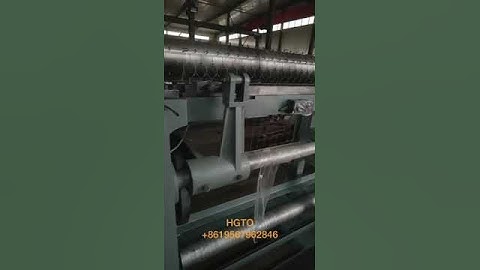 Straight and reverse twisted hexagonal wire mesh machine