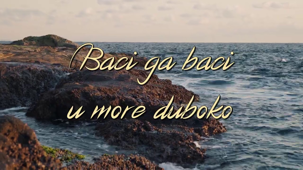 Dražen Zečić - Kad preko mora (Official lyric video)