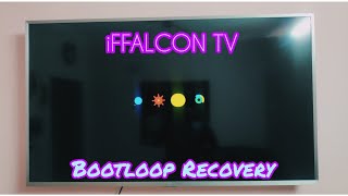 iFFALCON TCL LED TV recovery from Bootloop | Simple steps | Stock ROM | #bootloop #TVbootloop