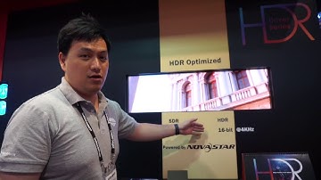 2018 Infocomm- 聚積科技與諾瓦科技聯手演繹最佳HDR視覺感染力｜Macroblock