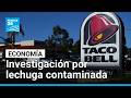 Taco Bell, bajo la lupa en EE. UU. por supuesta contaminación en lechuga proveniente de México