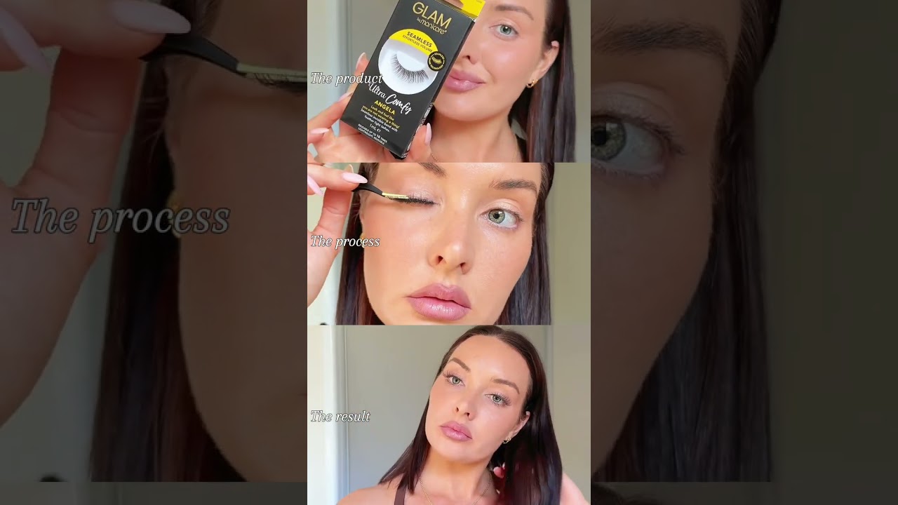 Glam By Manicare Angela Seamless Lashes