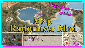 Map Randomiser Mod | Armenia Playthrough #1 | Rome Total War | 3 Year Anniversary Special