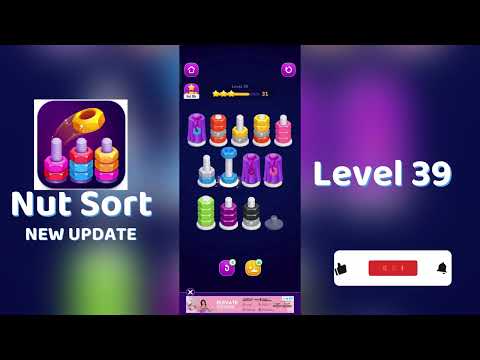 Nut Sort Level 39 preview