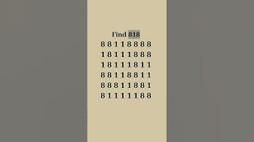 Find the  Number 818 - Math Quiz  #math #quiz #shorts