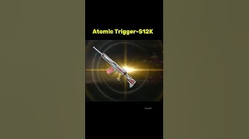 😍Bgmi - Atomic Trigger 😀 s12k Upgrade Gun Skin😎 #viral #games #bgmi #pubg  #shorts