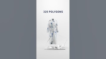 Blender 3D Cloth simulation! 🧵💨 #shorts #blender  #animation  #clothsimulation  #asmr #cg