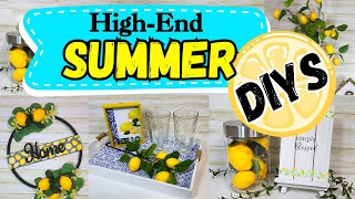 EASY * High-End * SUMMER DIYS on a Budget - Lemon Home Decor by Lovin' Life's Journey DIY 1,478 views 11 months ago 27 minutes