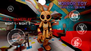 Horror Toy Survival Escape - Full Gameplay Night 1 to Night 5 (Android) screenshot 1