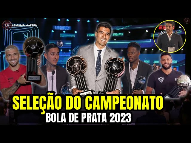 Bola de Prata premia os melhores do Brasileirão 2023 em São Paulo