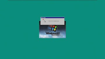 Windows NT 4.0 startup and shutdown sequences