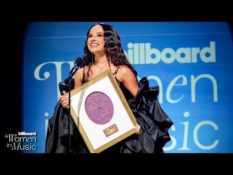 Becky G Accepts The Impact Award | Billboard Women In Music Awards 2023