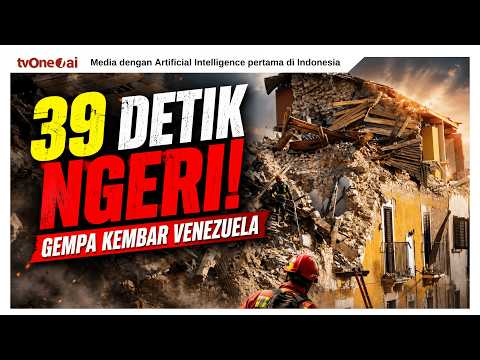 Geger Gempa Kembar Venezuela, Selisihnya Cuma 39 Detik
