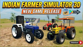 Indian Farmer Simulator 3D New Game | Tractor Wala New Game | Simulator #newgame #tractor screenshot 5