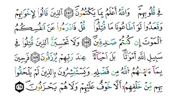 (مكررة) حفظ سورة آل عمران(56) للقارئ الشيخ محمد سايد