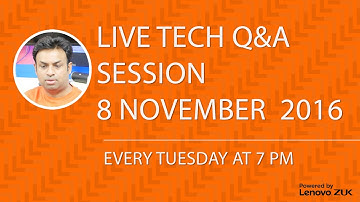 #154 Live Tech Q&A Session with Geekyranjit