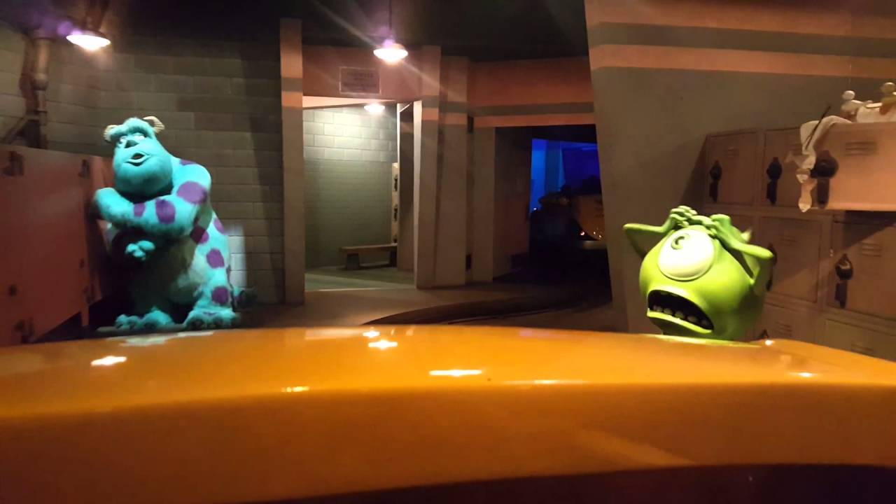 Monsters Inc. Mike and Sulley to the Rescue! POV Ride-through at Disney ...