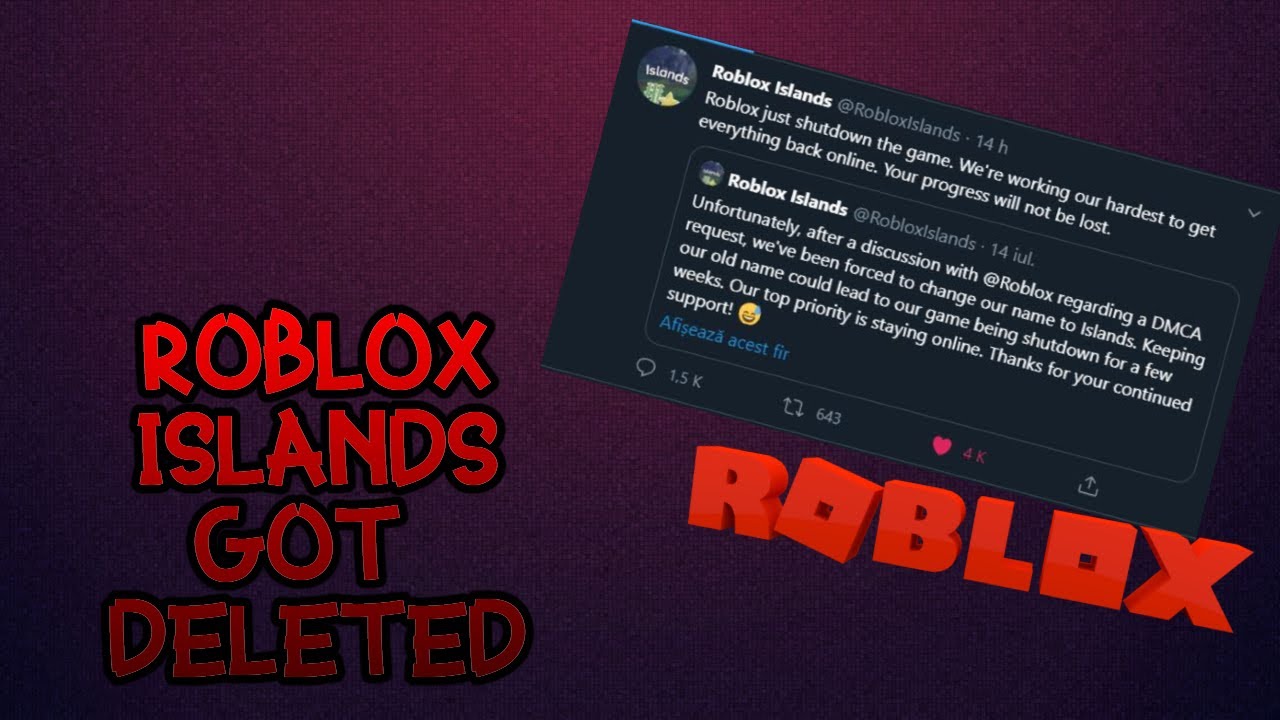 Roblox Islands Got Deleted Forever Youtube - island life roblox deleted