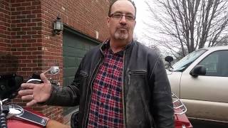 Demonstration : Cold Start of a Carbureted Motorcycle - 1990 FLH